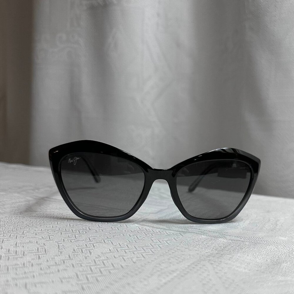 Maui Jim Lotus Black Sunglasses - Picture 2 of 13